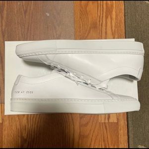 Used Mens Common Projects Low Achilles White Size 41, US 8